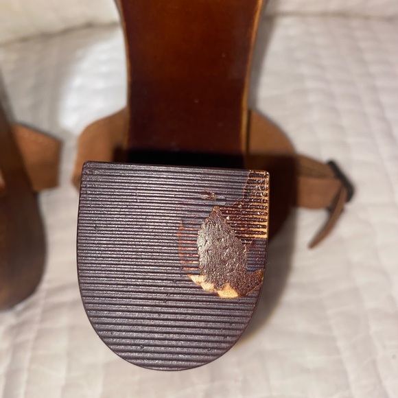 Steve Madden Lulla Black Suede Leather Platform Sandals - Picture 8 of 9